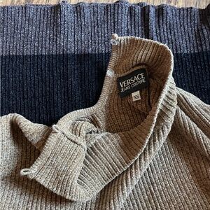 Vintage Versace Tricolor Sweater